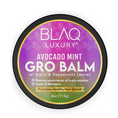 Bálsamo para cabello y cuero cabelludo con menta y aguacate