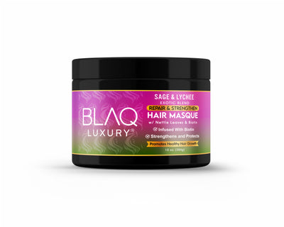 Mascarilla capilar reparadora y fortalecedora de salvia y lichi