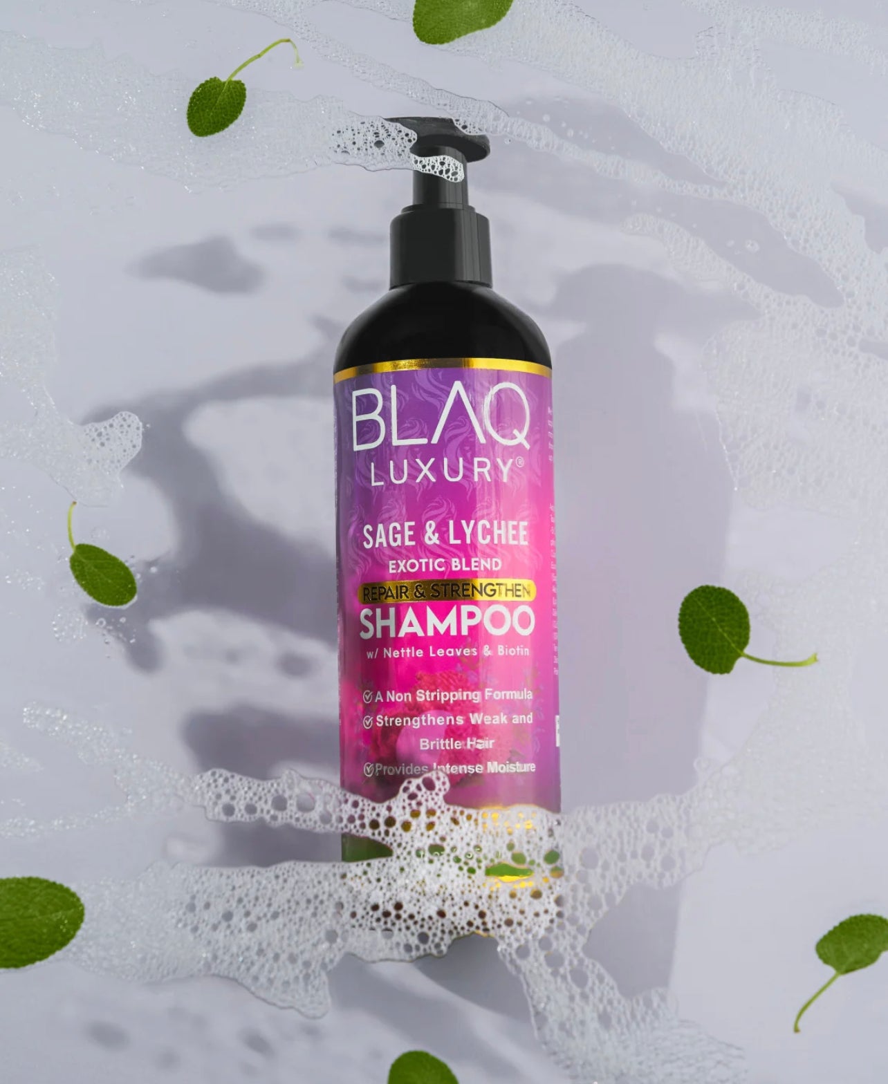 Sage & Lychee Shampoo- For Hair Thickening