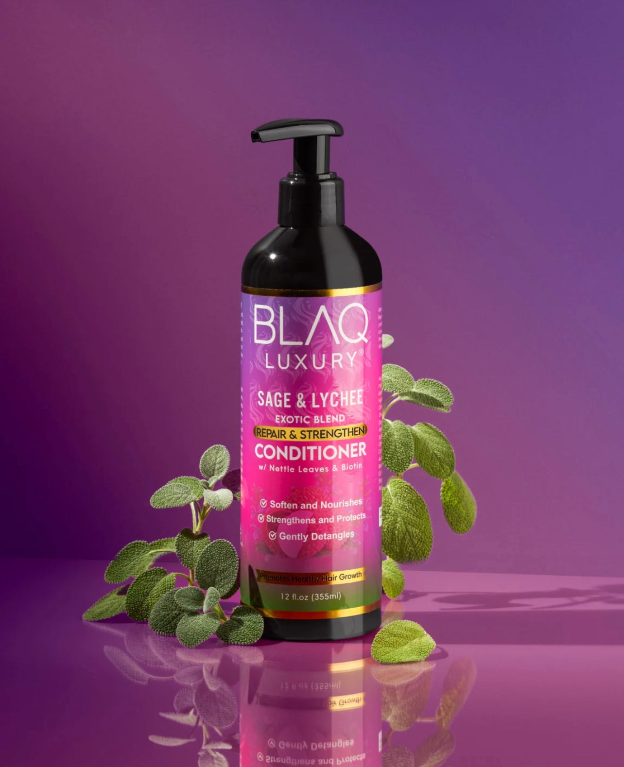 Sage & Lychee Conditioner- For Hair Thickening