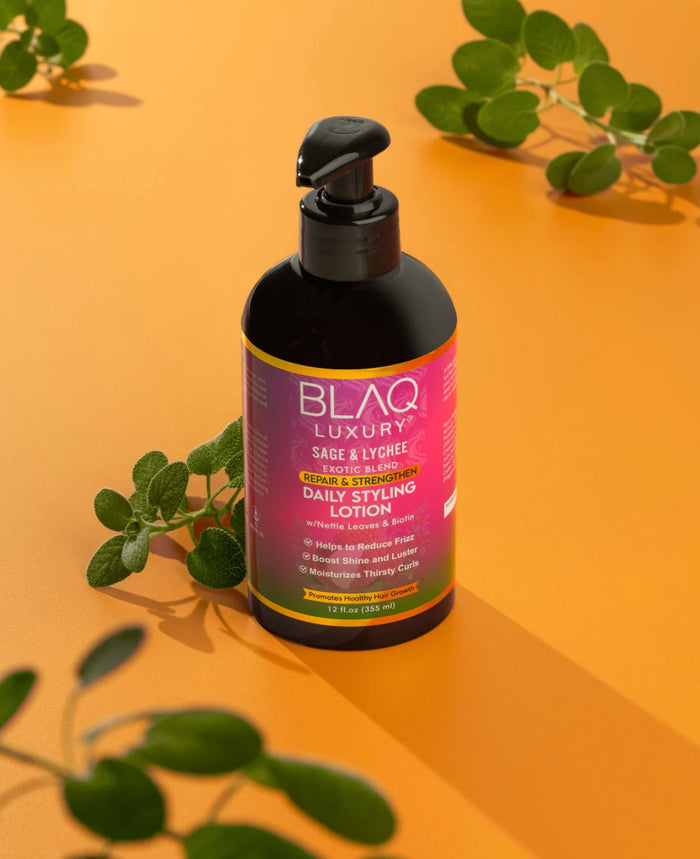 Lotion coiffante quotidienne à la sauge et au litchi