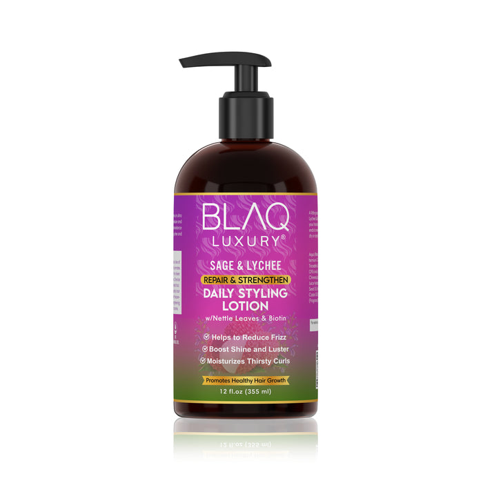 Lotion coiffante quotidienne à la sauge et au litchi