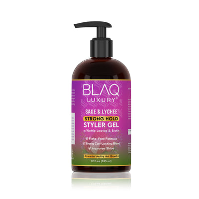 Gel moldeador de fijación fuerte Sage & Lychee