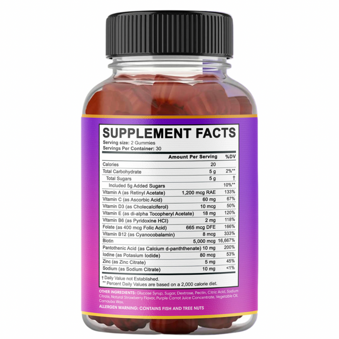 Healthy Hair Adult Gummies-Vitamins