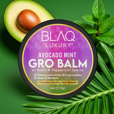 Baume pour cheveux et cuir chevelu à la menthe et à l'avocat