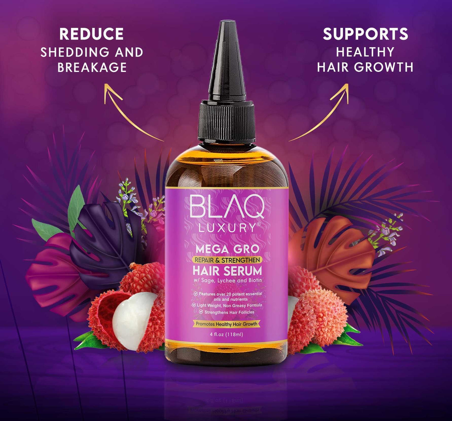 Mega Gro Hair Serum- For Hair Growth