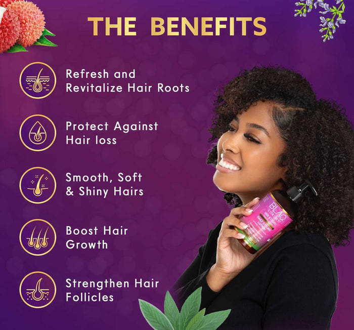 Lotion coiffante quotidienne à la sauge et au litchi