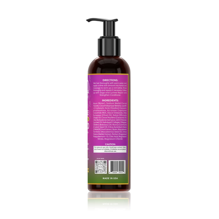 Sage & Lychee Repair and Strengthen Shampoo
