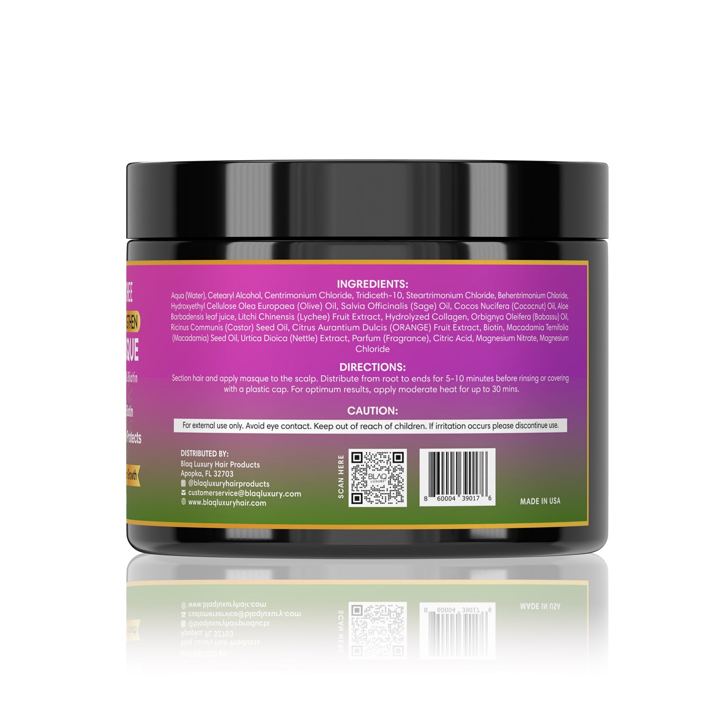 Sage & Lychee Repair and Strengthen Hair Masque