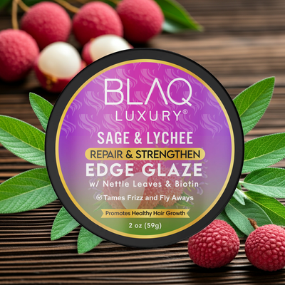 La sauge et le litchi réparent et renforcent le vernis des bords